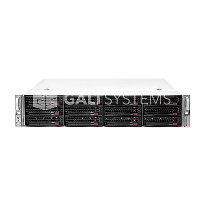 Сервер Supermicro SYS-6027R CSE-826 noCPU X9DRi-LN4F+ 24хDDR3 softRaid IPMI 1х560W PSU Ethernet 4х1Gb/s 8х3,5" BPN SAS826A FCLGA2011